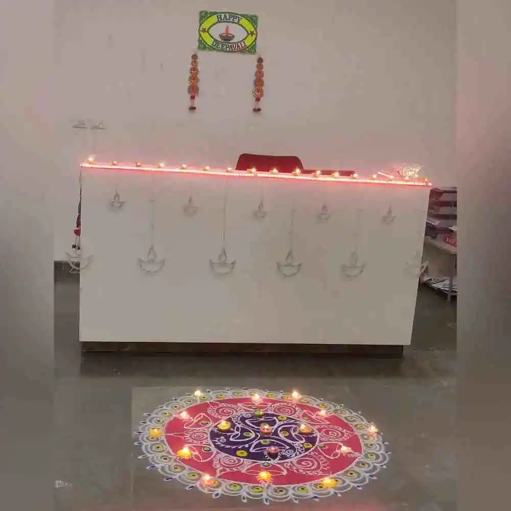 Diwali Decor in Office
